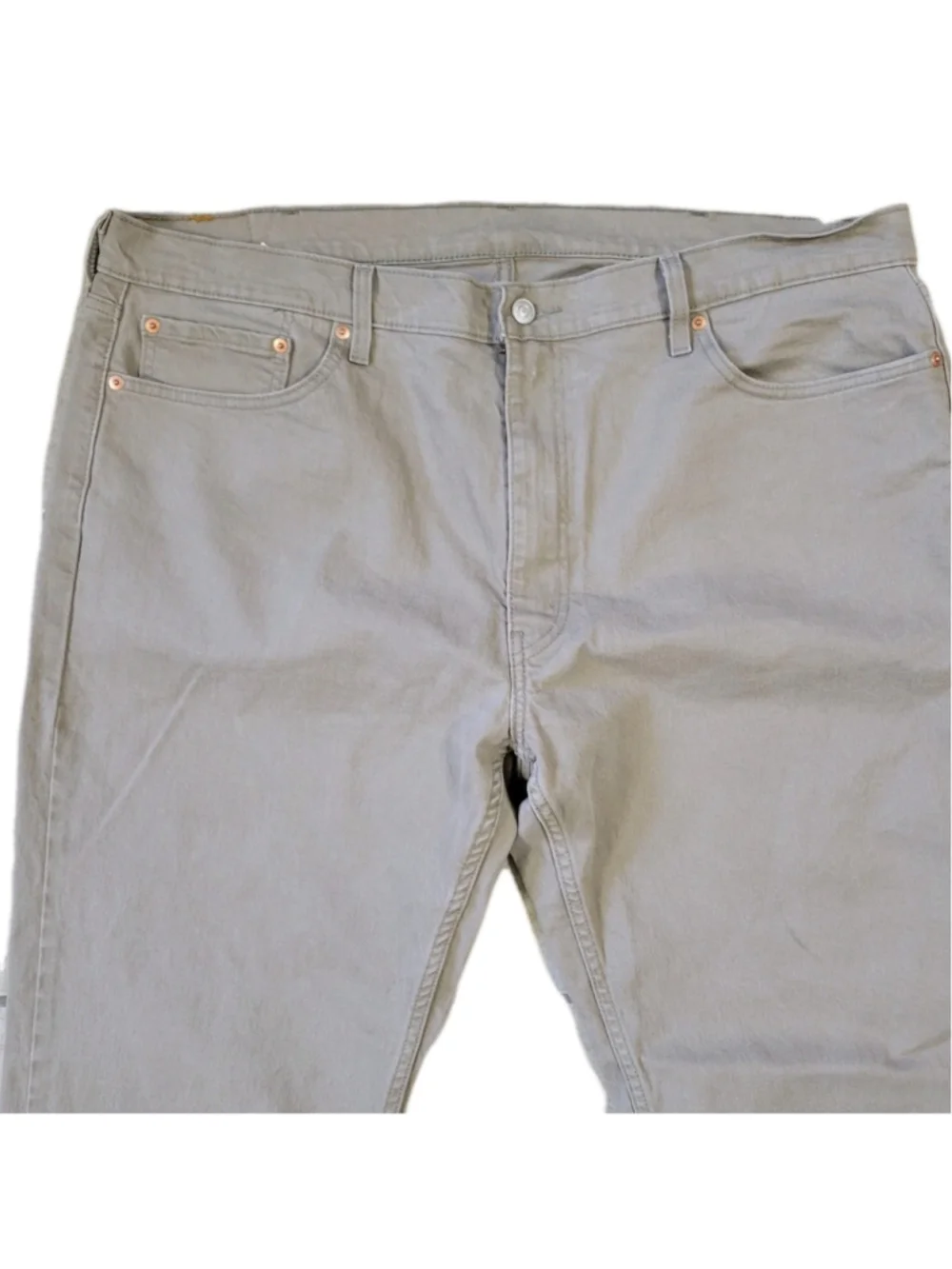 Levi's 559 Tan Straight Jeans Size 42/32 Men's Excellent Condition